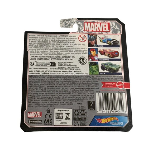Hot Wheels Marvel Thor Character Car Avengers Die-Cast 2024 - Picture 2 of 4